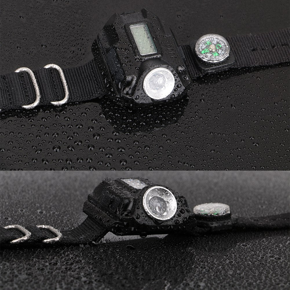 Tactical LED Watch Flashlight