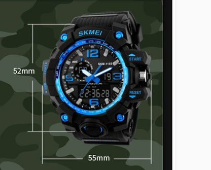 Tactical military sports waterproof watch