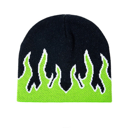 Fashion Warm Flame Beanie Hat