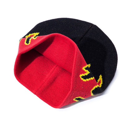 Fashion Warm Flame Beanie Hat