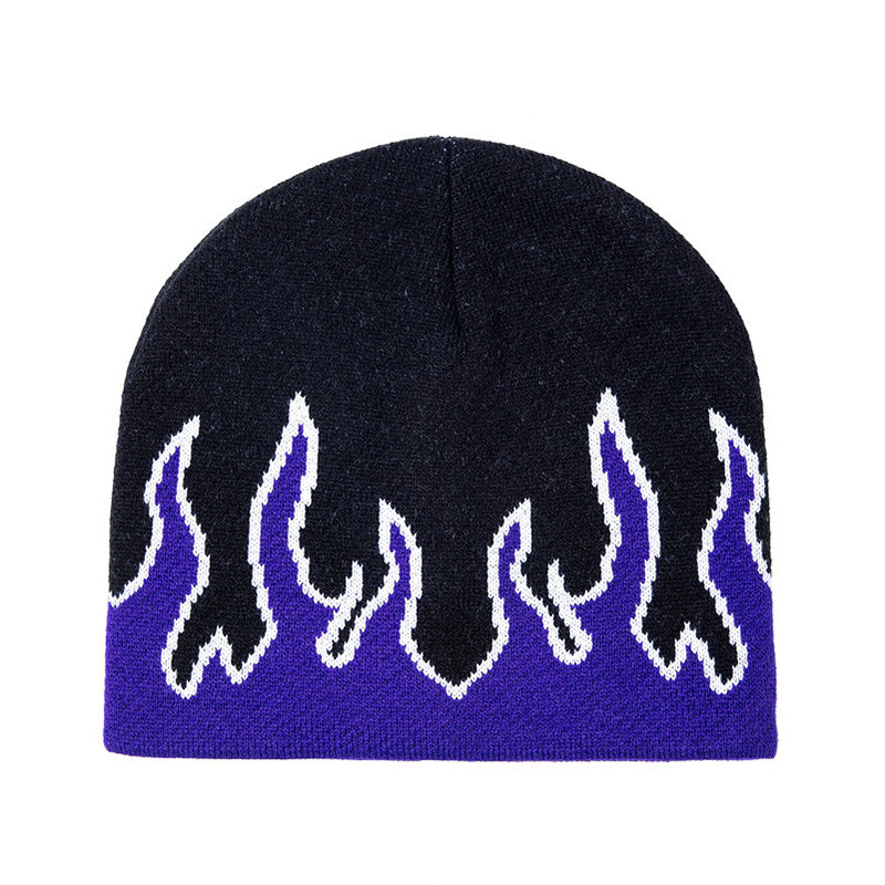 Fashion Warm Flame Beanie Hat