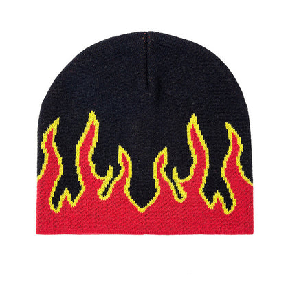 Fashion Warm Flame Beanie Hat