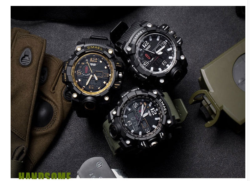 Tactical military sports waterproof watch