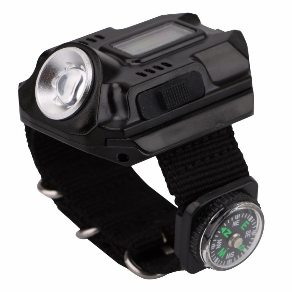 Tactical LED Watch Flashlight