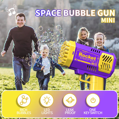 40 Hole Rocket Launcher Electric Automatic Bubble Gun