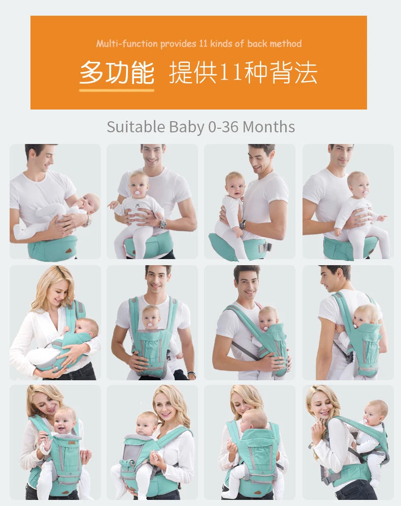 0-36 Months Ergonomic Baby Carrier