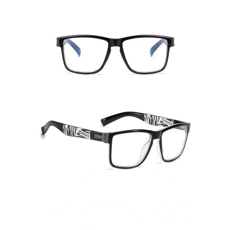 Men's Square Anti Blue Light Glasses For Gaming & Office