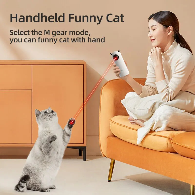 LED Laser Cat Toy Can Hold in Hand