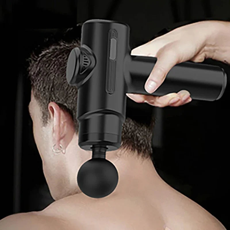 Electric Deep Tissue Massage Gun  with 8 Heads