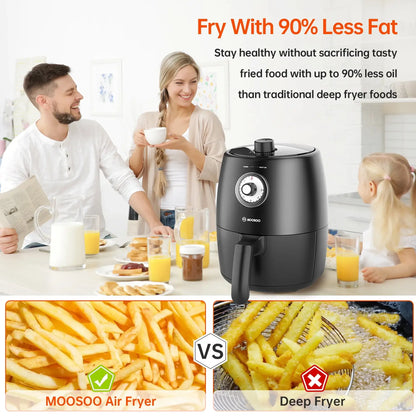 1200W 2 Quart Air Fryer & 100 Recipes