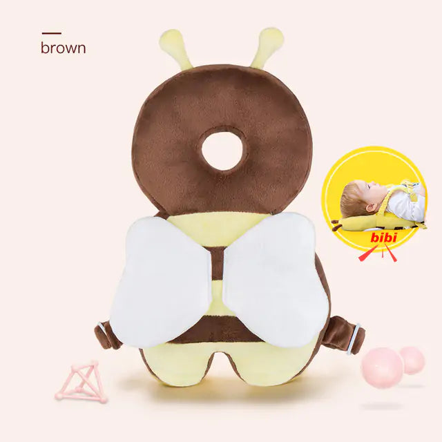 Baby Safety Head Protection, Brown with Alarm