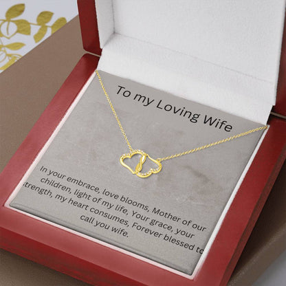 Wife and Mother Everlasting Love Necklace Luxury Box