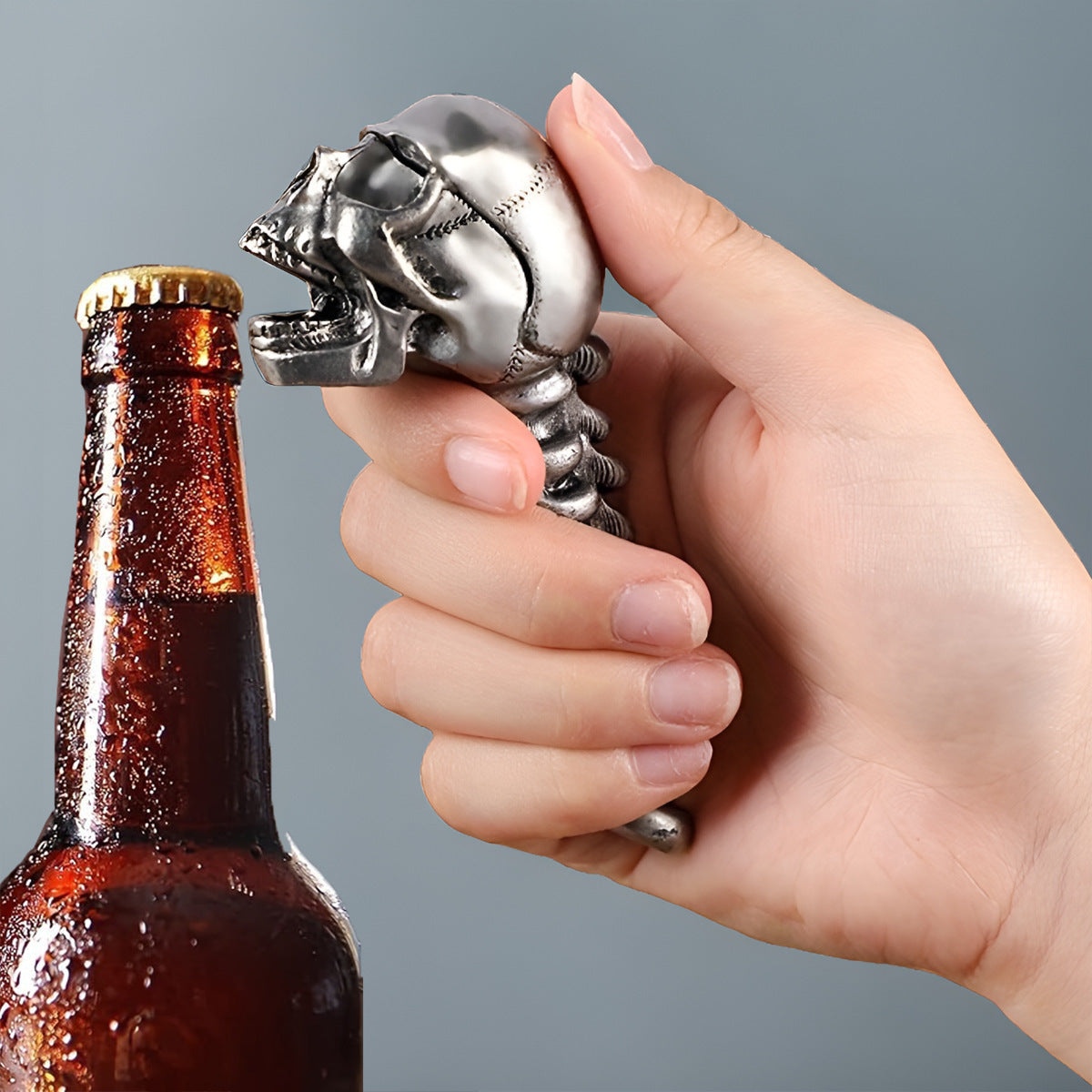 Halloween Alloy Skull Bottle Opener