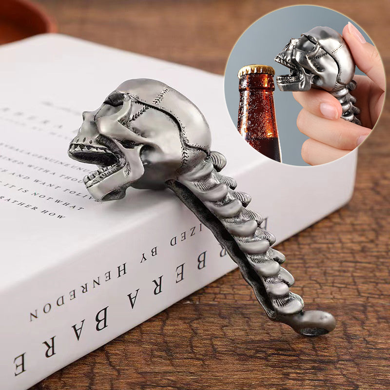 Halloween Alloy Skull Bottle Opener