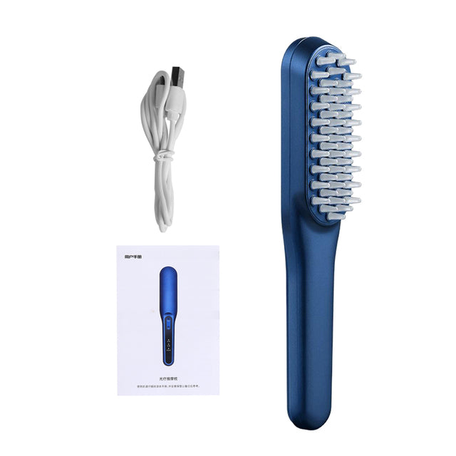 Hair Growth Comb Blue With Charging Cable no Box