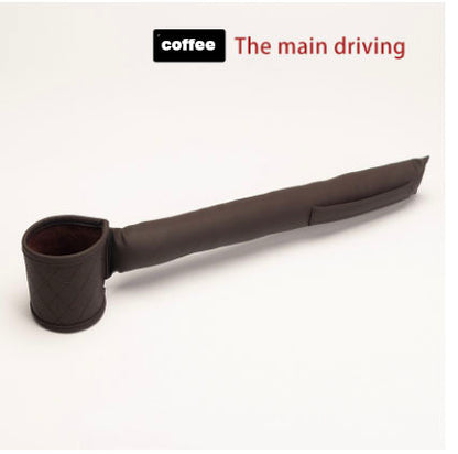 Leather Car Seat Gap Filler, Coffee