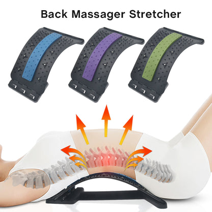 Back Massage Pad Blue, Purple, Green