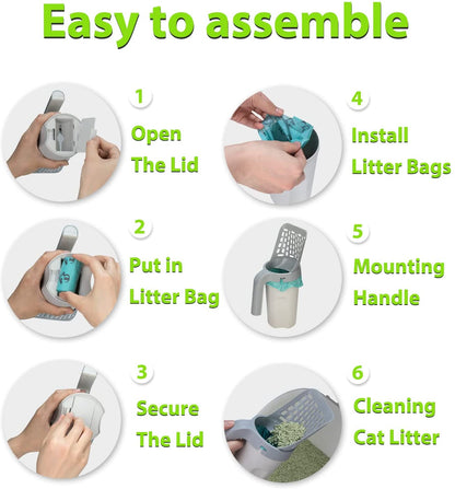 Easy To Assemble Cat Litter Shovel