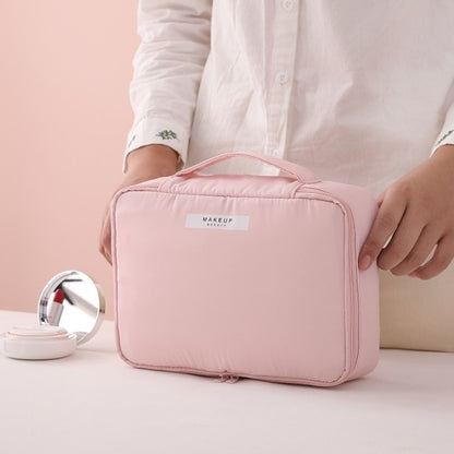 Makeup Bag, Large Pink