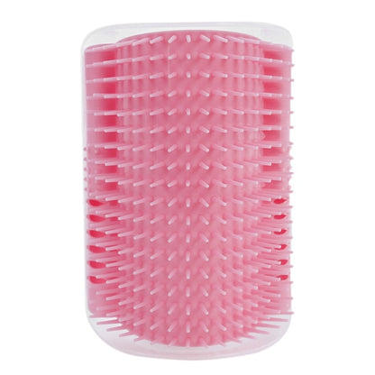 Feline Groom Corner Brush, Pink