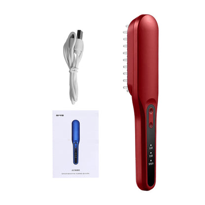 Hair Growth Comb Red With Charging Cable no Box