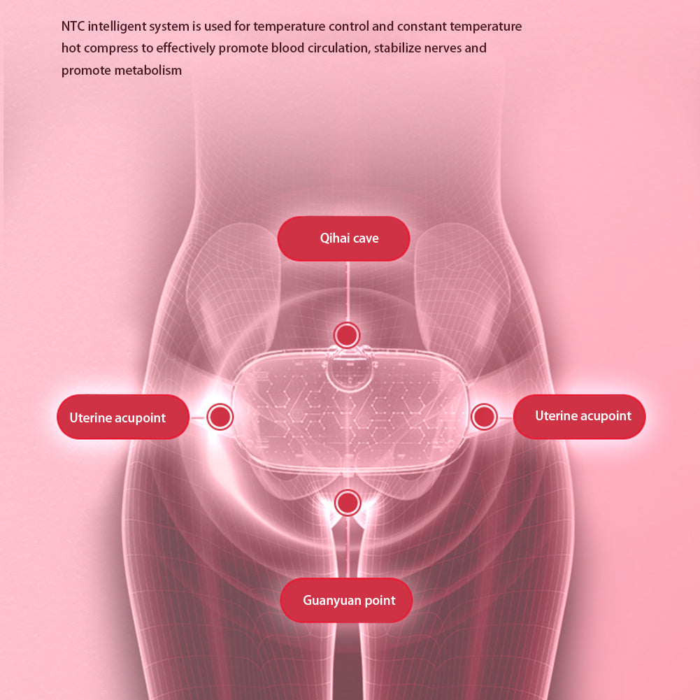 Abdominal Massage Belt Temp Control