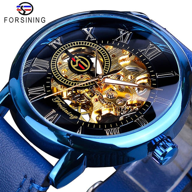 Men Luxury Brand Watch Blue