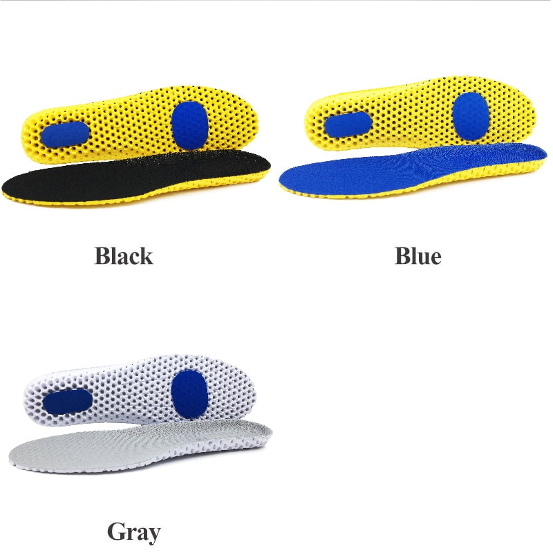 MemoryStep Insoles Black, Blue, Gray