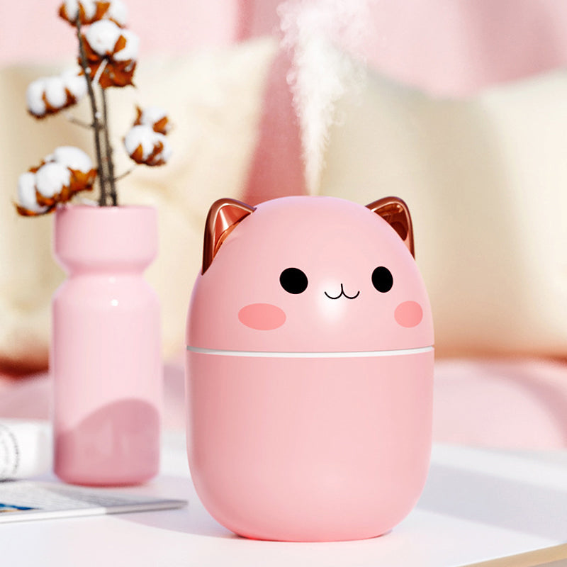 Cute Cat Humidifier Pink